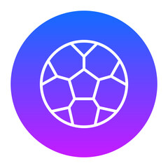 Fototapeta premium Football Icon of Olympics iconset.