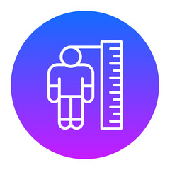 Height Check Icon of Health Checkup iconset.