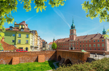 Castle residency in Warsaw