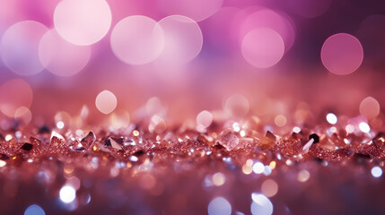 Vibrant Valentine's Day background, hearts background