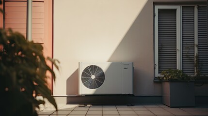 Wall Mounted Air Conditioner on the Side