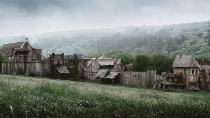 house in the mountains