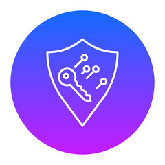 Key Encryption Icon of Security iconset.