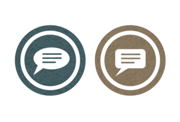  notification icon symbol green and brown