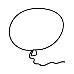 balloon pink valentin day birthday  icon line