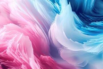 ピンクと青色の抽象的な背景, Generative AI