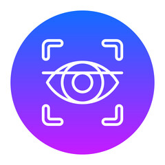 Eye Scanner Icon of Internet of Things iconset.