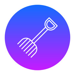 Farm Fork Icon of Farming iconset.