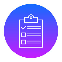 Checklist Icon of Coding and Development iconset.