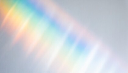 blurred rainbow light refraction texture overlay effect for photo and mockups organic drop diagonal...