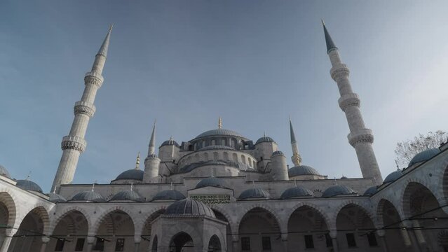 The Blue Mosque Sultan Ahmed Sultanahmet Camii Ottoman era historical imperial mosque Istanbul, Turkey