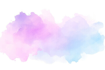 abstract watercolor hand drawn background,  colorful pastel watercolor background. . rainbow watercolor with clouds on white - obrazy, fototapety, plakaty