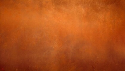 orange copper background texture and grunge warm fall autumn and halloween colors painted with dark grungy border and bright metal wall design - Powered by Adobe