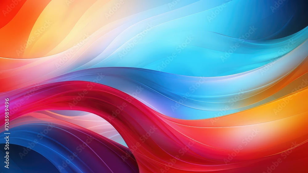 Poster vibrant element dynamic background illustration colorful creative, interactive technology, futuristi