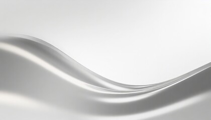 abstract silver wave chrome banner platinum copy space metal motion grey liquid white gradient glow...