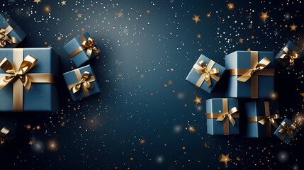 Gift box background, black friday sale, birthday, children's day, valentine's day and wedding gift background