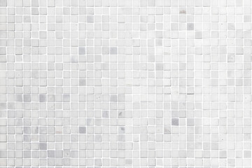 Marble floor for background Tile marble floor. White tile checkered background bathroom floor texture. Ceramic wall and floor tiles mosaic background in bathroom