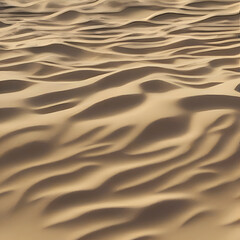 Fototapeta premium Sand in the desert illustration. 