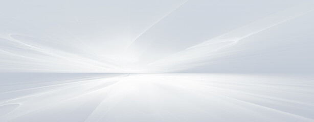 Abstract White Futuristic Background - 708997430