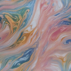 Pastel Fire pattern on marble. 