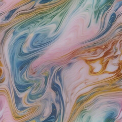 Obraz premium Pastel Fire pattern on marble. 