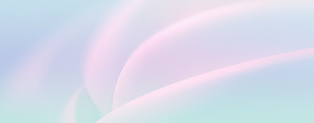 Pastel Colors Waves Background - 708998472