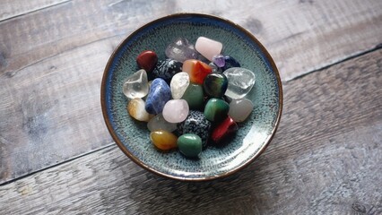 Crystals, semi precious gemstones for crystal energy healing, pagan, witchcraft, chakra, natural...