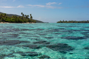 Huahine's lagoon, French Polynesia