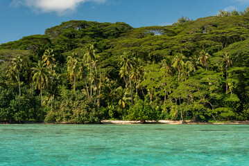 Huahine's lagoon, French Polynesia