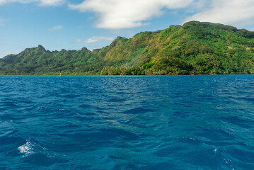 Huahine's lagoon, French Polynesia