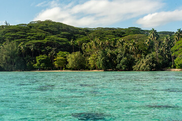 Huahine's lagoon, French Polynesia
