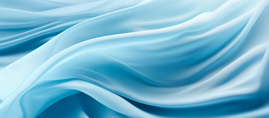 Airy Blue Silk