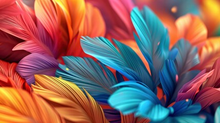colorful Wallpaper, Realistic, HD - generative ai