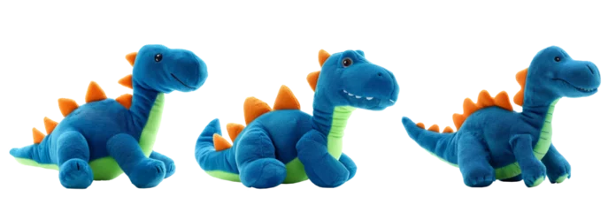 Raamstickers dinosaur plush doll isolated on white background © PngXpress