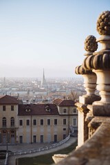 view of the Turin city