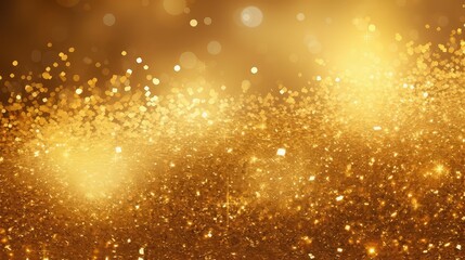 Obraz premium metallic bright gold background illustration glimmer radiant, luminous gilded, sunny vibrant metallic bright gold background