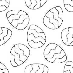 easter egg pattern hunting spring pattern textile