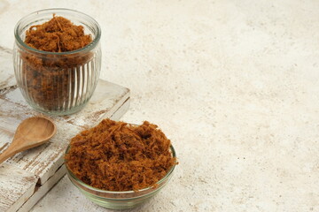 abon sapi or Beef Floss or dried shredded beef