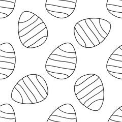 easter egg pattern hunting spring pattern textile