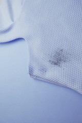 Female dress with dirty spots          