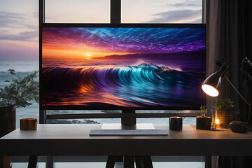 Fototapeta premium Computer screen 