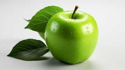 A Hyper-Realistic Apple Portrait in UHD