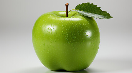 A Hyper-Realistic Apple Portrait in UHD