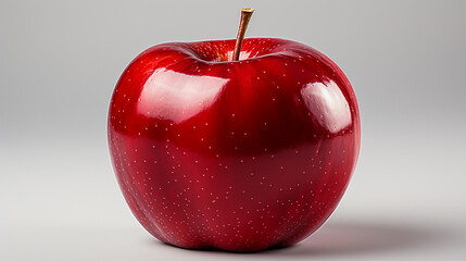 Obraz premium A Hyper-Realistic Apple Portrait in UHD