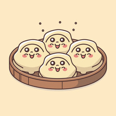 Cute Sushi Kawaii Characters