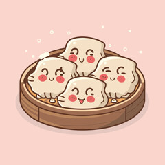 Cute Sushi Kawaii Characters