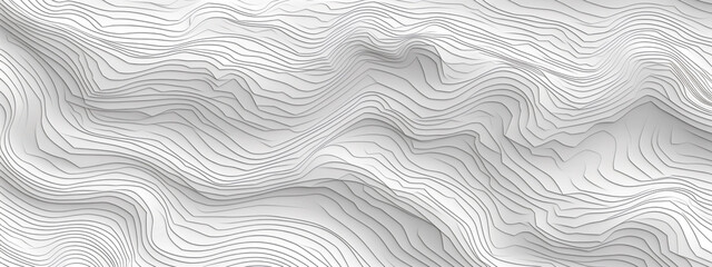abstract wave dunes, ocean ripples, light gray white background