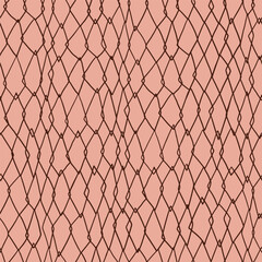 Seamless abstract hand drawn pattern