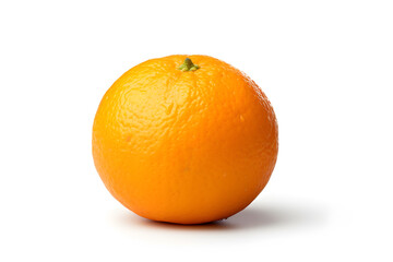 Tangerine, Oranges with leaves isolated on white background. Clipping path included.