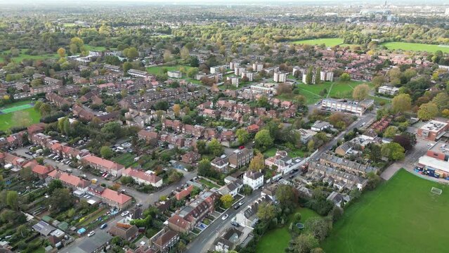 Ham is a suburban district in Richmond, south-west London. It has meadows adjoining the River Thames where the Thames Path National Trail also runs
